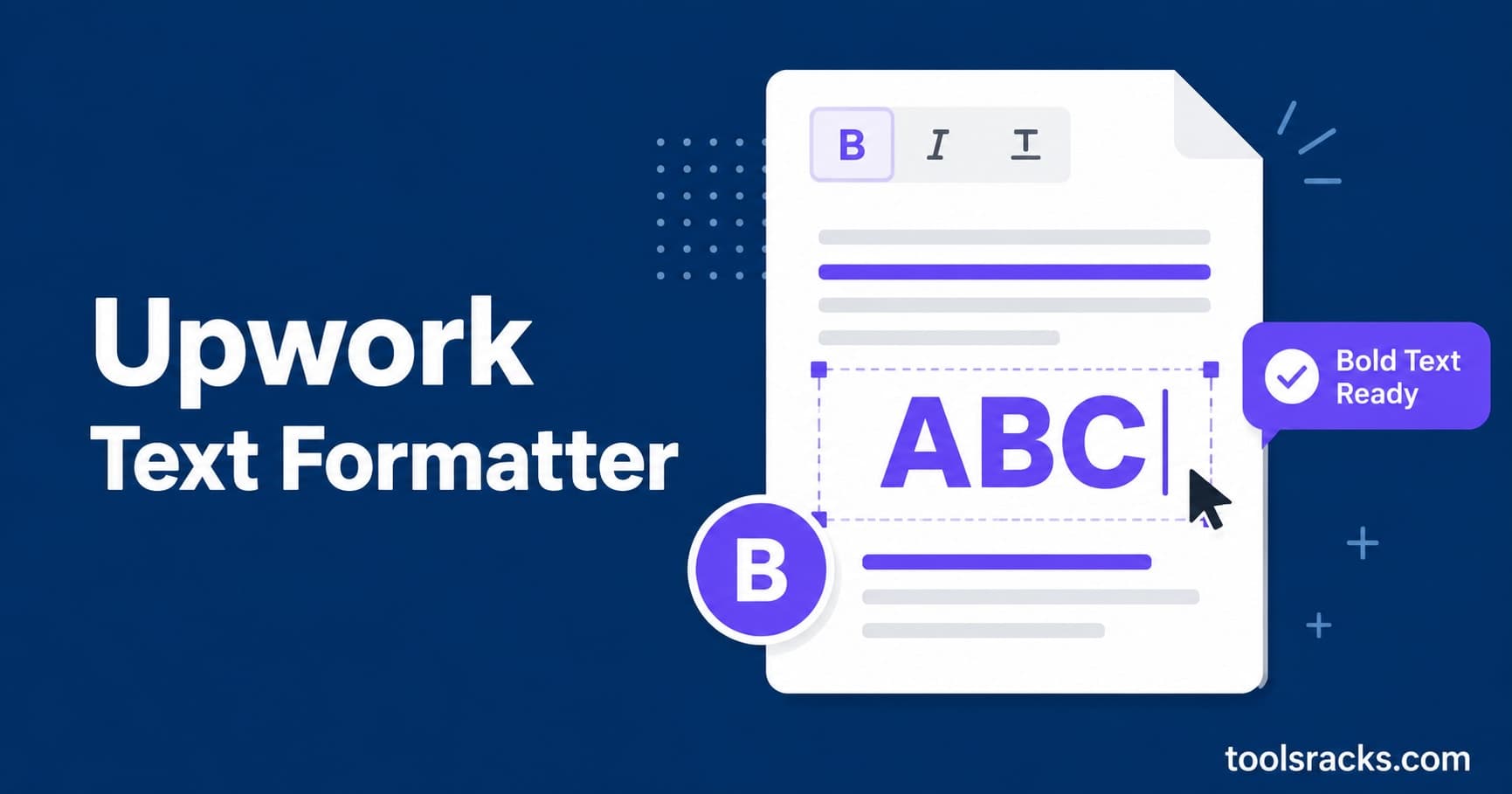 How to bold text in Upwork proposal (step by step)