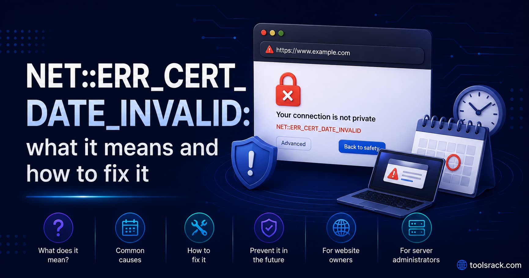 NET::ERR_CERT_DATE_INVALID: